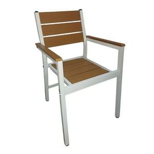 Velazio - Silla Para Terraza, Restaurantes, Exteriores Pack X2 Marrón