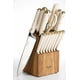 thumbnail image 1 of Juego de bloques de cuchillos Martha Stewart Lockton, 16 piezas, 1 of 7