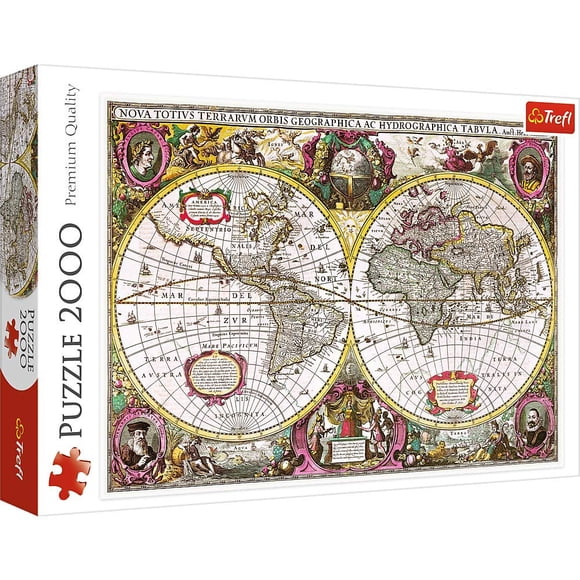 Rompecabezas Trefl New Land Earth Historical 2000 piezas