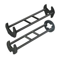 Magideal - Llave De Fregadero De Múltiples Postes, Llave Sanitaria Robusta, Herramienta, Llave De Instalación Portátil, Extractor De Tuberías Para El Fregadero D A Y B