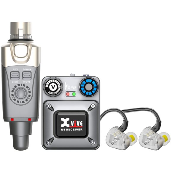 Auriculares Xvive U4T9 Set de Monitores Intrauditivos Inalámbricos
