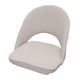 thumbnail image 4 of Funda Para Silla Suave Con Respaldo Corto Y Curvo Funda De Poliéster Con Arco Para Comedor Beige, 4 of 5