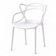thumbnail image 3 of Silla Con Brazos Palermo Blanca 80,0X51,0X52,0 Cm, 3 of 7