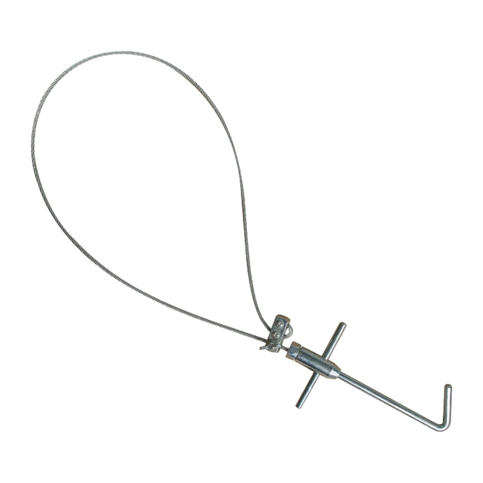 Magideal - Receptor De Soporte Para Cerdos, Poste Receptor De Cerdos, Longitud Ajustable, Resistente, Herramienta De Receptor, Poste De Control De Animales Para