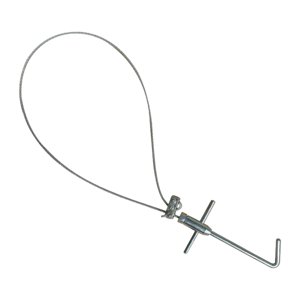 Magideal - Receptor De Soporte Para Cerdos, Poste Receptor De Cerdos, Longitud Ajustable, Resistente, Herramienta De Receptor, Poste De Control De Animales Para