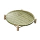 thumbnail image 5 of Bandeja De Cesta Tejida De Bambú, Bandeja De Almacenamiento Redonda Para Verduras, Mueble De Desayuno, 30 Cm, Verde, 5 of 5