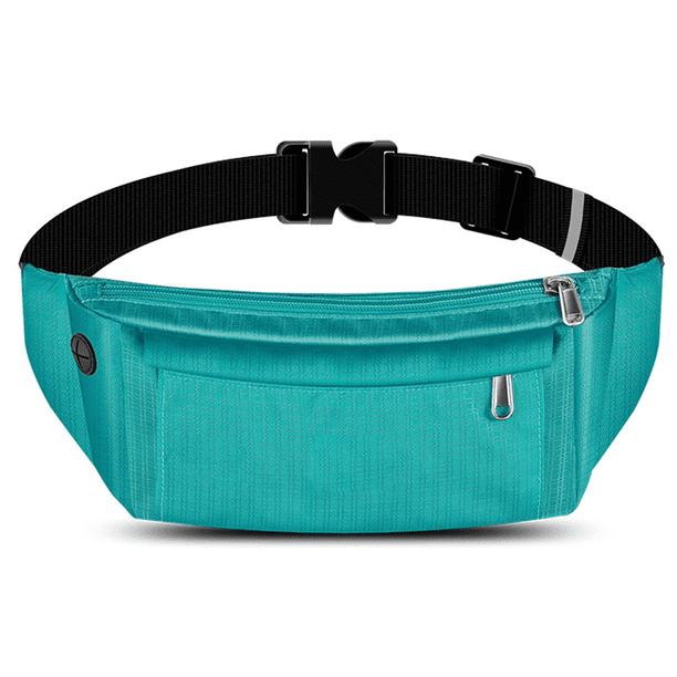 Riñonera para mujer y hombre, bolsa de cintura para deportes, viajes y correr.
