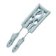 thumbnail image 1 of Percha Plegable De Viaje Ropa Interior Antideslizante Con Estante De Secado Con Clip Azul, 1 of 3