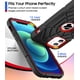 thumbnail image 5 of Funda Para Iphone 12 Pro De 6 1 Pulgadas Negra Y Roja A Prueba De Golpes, 5 of 7