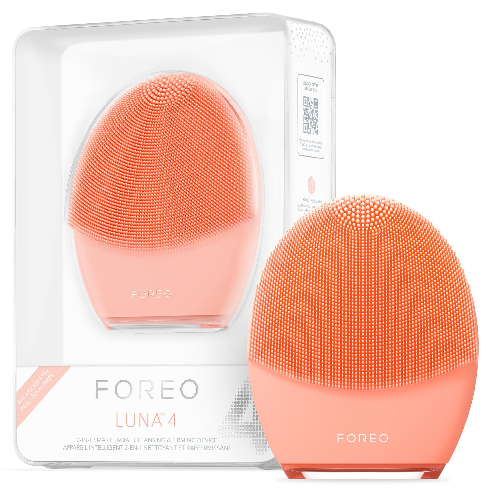 Cepillo Limpiador Facial Foreo Luna 4 Masajeador Reafirmante Antienvejecimiento