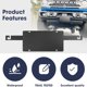 thumbnail image 3 of Soporte para Placa Frontal Queencar Ford Bronco 2021-24, 3 of 7