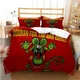 thumbnail image 1 of Cartoon Rat Fink Green Mouse Bedding Set Boys Girls Twin Queen Size Duvet Cover Pillowcase Bed Kids Adult Fashion, 1 of 5