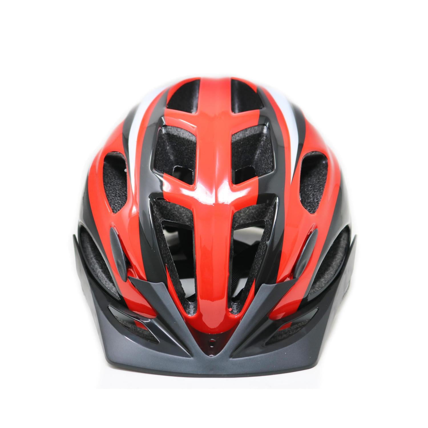 Radical Mountain - Casco Mtb Con Luz Rojo Negro L 58-59cm