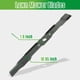 thumbnail image 2 of Cuchilla de cortacésped Earthtec 996516001 para tractor cortacésped Ryobi, 2 of 7