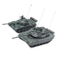 thumbnail image 2 of Kits de modelos de tanque 2x1:72, vehículos de reconocimiento, modelo de ensamblaje 4D, tanque ligero de juguete para niños, colección de decoración verde, 2 of 5