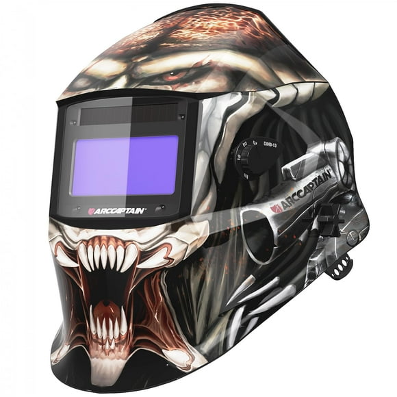 Casco de soldadura ARCCAPTAIN Auto Darkening 1/1/1/1 Top Clarity