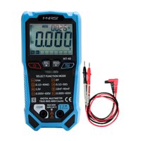 Ioensy - Multímetro Digital, Voltímetro De Cc Y Ca, Portátil, 4000 Cuentas, Comprobador De Voltaje De Ca Y Cc