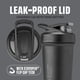 thumbnail image 2 of BlenderBottle Strada Sleek Shaker Cup para botellas de agua, 750 ml, color negro, 2 of 5