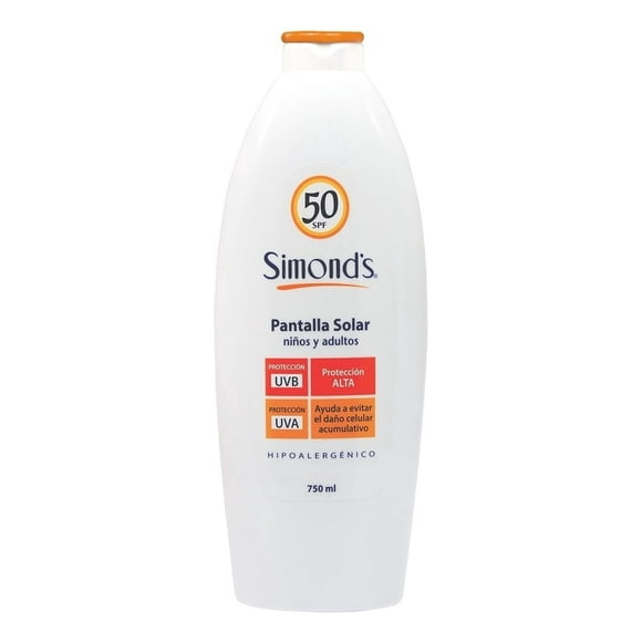 Protector solar Simond’s crema fps50, 750 ml