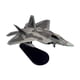 thumbnail image 1 of Modelo de avión de fundición a presión F-22 1/100, avión realista de aleación de metal, modelo de caza para sala de estar, decoración de oficina, conm, 1 of 5