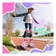 thumbnail image 3 of Patines En Linea Roller Niñas Ajustable Arcoiris Ruedas Led, 3 of 9