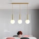 thumbnail image 2 of Lampara Colgante Globo Cristal Moderno Cocina Hogar Lau, 2 of 3