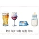 thumbnail image 2 of Tarjeta de baby shower HEALSLA Y luego hubo cuatro bebés nuevos, 2 of 4