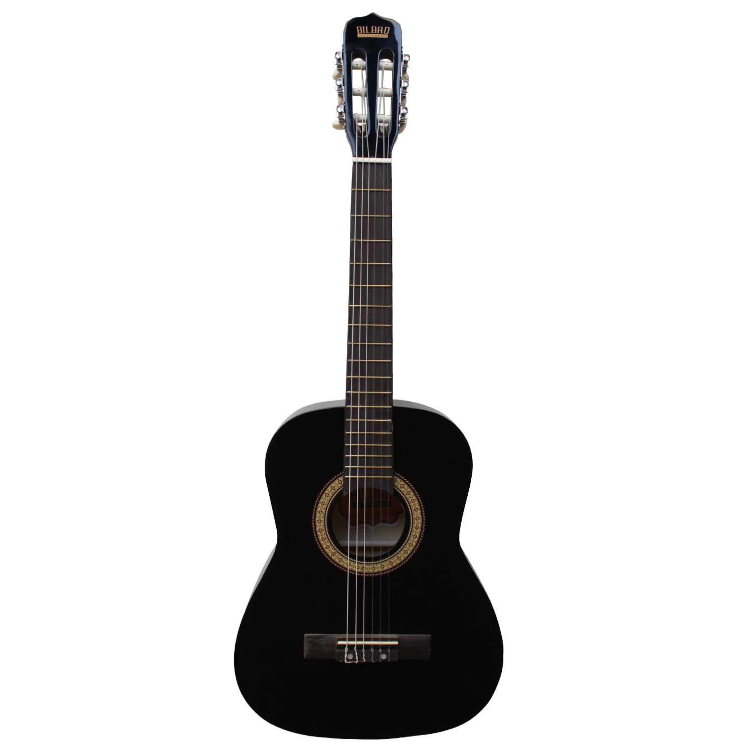 Guitarra Acústica Para Niño Bilbao Bil-12-bk + Funda