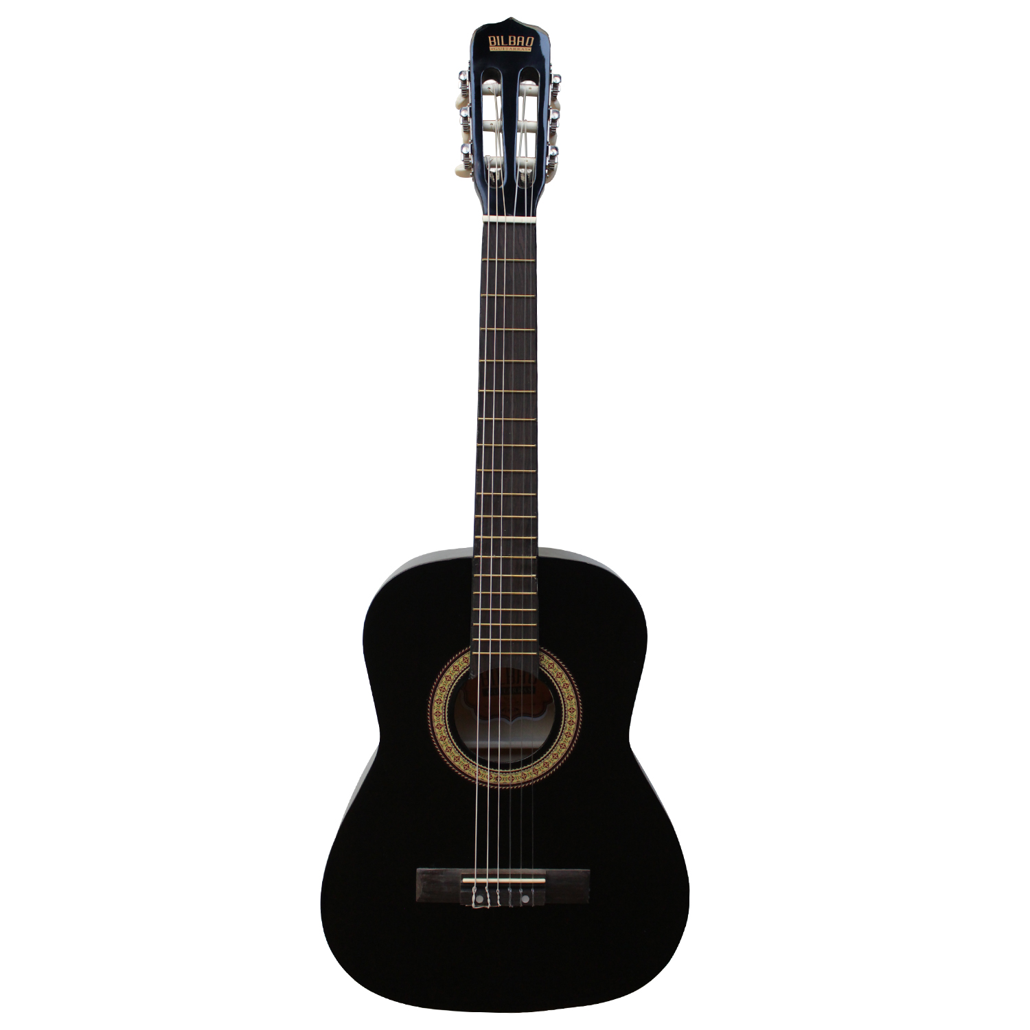 Guitarra Acústica Para Niño Bilbao Bil-12-Bk + Funda