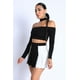 thumbnail image 3 of Conjunto de Top con Hombros Descubiertos y Gargantilla, 3 of 5