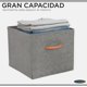 thumbnail image 4 of Pack 3 Cajas Cubo Organizador Plegable Tela Closet Ropa Etc, 4 of 10