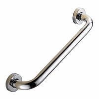 Genérico - Barra Seguridad Recta Ducha Baño 40 Cm X 2,5 Cm Inoxidable Color Plateado