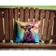 thumbnail image 2 of Cojín Hippie Animal Cow 14 X 14, 2 of 5