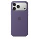thumbnail image 2 of Funda de silicona para iPhone 17 Pro Max de Apple con MagSafe, morado, 2 of 3