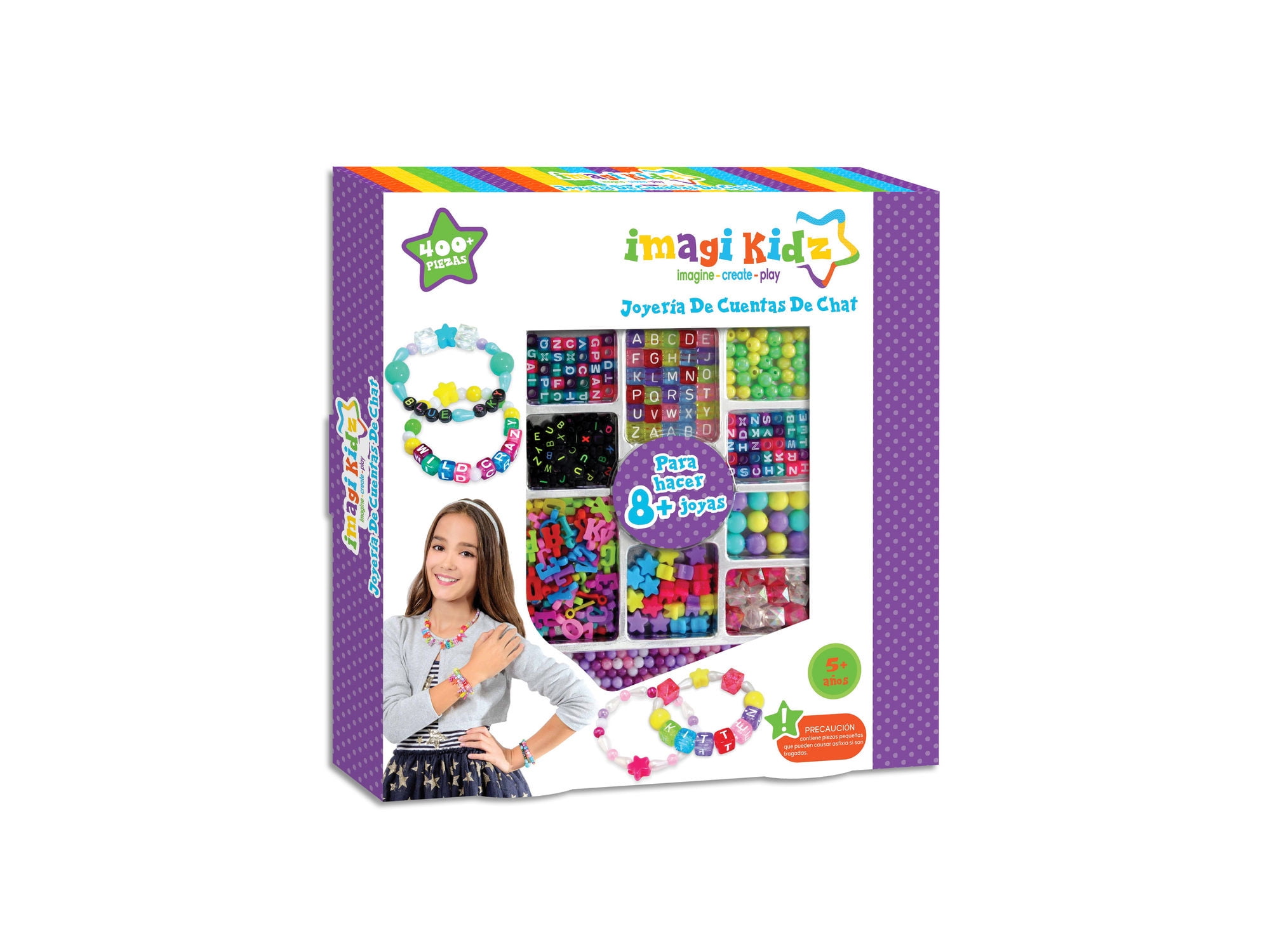 Manualidades Set De Joyeria De Cuentas De Chat Imagi Kidz