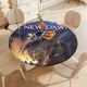 thumbnail image 4 of Un Nuevo Amanecer theme Fitted Round Tablecloths Elastic Edged Table Covers Waterproof Table Cloth For Kitchen Holiday Party Tables Decor 120cm, 4 of 6
