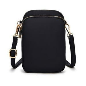Veat00L - Pequeños Bolsos De Cuerpo Cruzado Para Mujeres, Mini Bandolera Satchel Teléfono Celular Monedero Bolsa De Hombro Impermeable Con Cremallera De 3 Capas Cartera