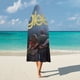 thumbnail image 5 of Glee Fox Manta Capa con Capucha Anti-Bolitas, Manta de Lana Ártica Suave, Manta Portátil de Felpa Ligera y Lujosa, Poncho para Siesta en Casa y Oficina, 100*130cm, 5 of 6