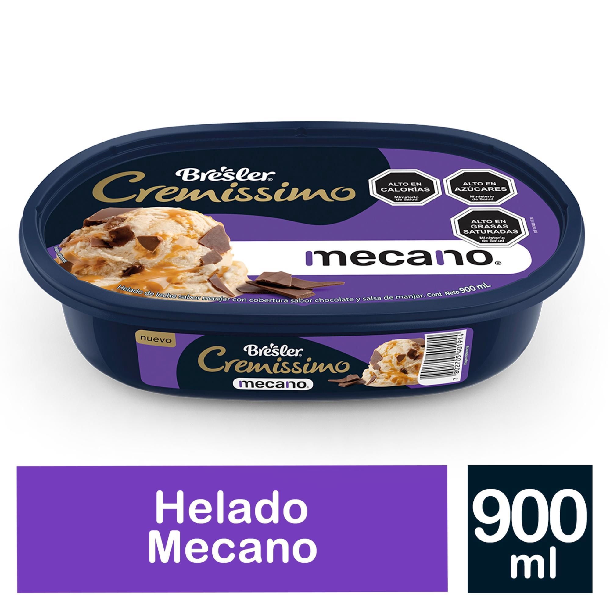 Helado Cremissimo Mecano 900 ml Bresler