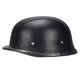 thumbnail image 1 of Casco para motocicleta Ajuste la mitad de los cascos con la cara abierta Visera negra L ： 59-60cm, 1 of 5
