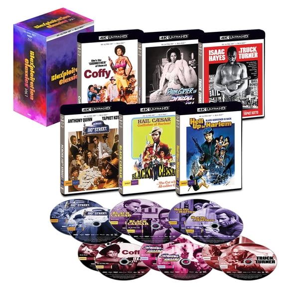 Movie Blaxploitation Classics: Volumen uno 4K UHD + Blu-ray