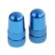 thumbnail image 3 of Neumático De Coche De Bicicleta De Aleación CNC Tapa De Válvula Schrader Cubiertas A Prueba De Polvo Azul Anodizado, 3 of 3