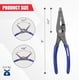 thumbnail image 4 of Alicates para juntas deslizantes WORKPRO, punta larga, 8 pulgadas, acero CR-V, 4 of 7