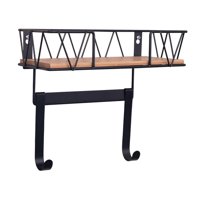 Bothyi - Soporte Para Tabla De Planchar, Organizador De Almacenamiento Resistente Para Lavandería, Color Negro