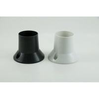 Rema - Portalámpara Base Recta Pbt Rosca Inyectada - Marfil