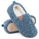 thumbnail image 1 of Zapatillas EverFoams para mujer, suaves y rizadas, de espuma viscoelástica, color azul, 1 of 7