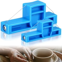 Xusx111 - Herramienta De Corte De Ángulo De Arcilla Cortador De Bisel De Alambre De Acero Herramienta De Corte De Ángulo De Arcilla De Cerámica De Cerámica De Plástico Cortador De Cerámica Pequeño Par