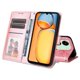 thumbnail image 3 of Funda tipo cartera FOXDOCK para Xiaomi Redmi 13C 4G , diseño girasol en relieve, cuero PU, cierre magnético, soporte y tarjetero, 3 of 5