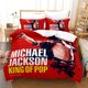thumbnail image 1 of Michael Jackson Duvet Cover Bedding Set Pillow Cases 3-Piece Bedding Set (1 Duvet Cover + 2 Pillow Shams), 1 of 5