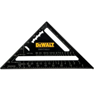 Cuerpo De Aluminio Rafter Square Dewalt Dwht46031 Premium De 18 Cm